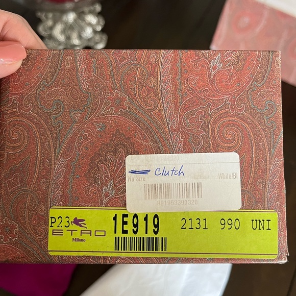 ETRO snake print clutch - Picture 3 of 6